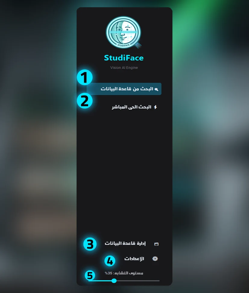 التبويبات الرئيسية